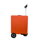 ROLLERTRON RT1 оранжев – страничен изглед в компактен режим с колела